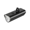 thumbnail image 1 of 2025 Bike Lights LED Bike Light USB Rechargeable Headlight Display & 6 Lighting Modes For Road Night Riding, 1 of 8