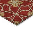 thumbnail image 4 of Addison Rugs Chantille Indoor/Outdoor Transitional Geometric Paprika Washable Rectangle Rug, 1'8" x 2'6", 4 of 6