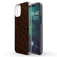 thumbnail image 1 of TalkingCase Slim Phone Case Compatible for Apple iPhone 12, 12 Pro, Brown Cow Hide Print, Lightweight,Flexible,Soft, USA, 1 of 7
