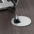 thumbnail image 4 of Pemberly Row 60W x 30D L Shaped Table Desk in Storm Gray - Engineered Wood, 4 of 8