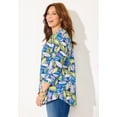 thumbnail image 3 of Catherines Women's Plus Size Pintuck Buttonfront Blouse, 3 of 5