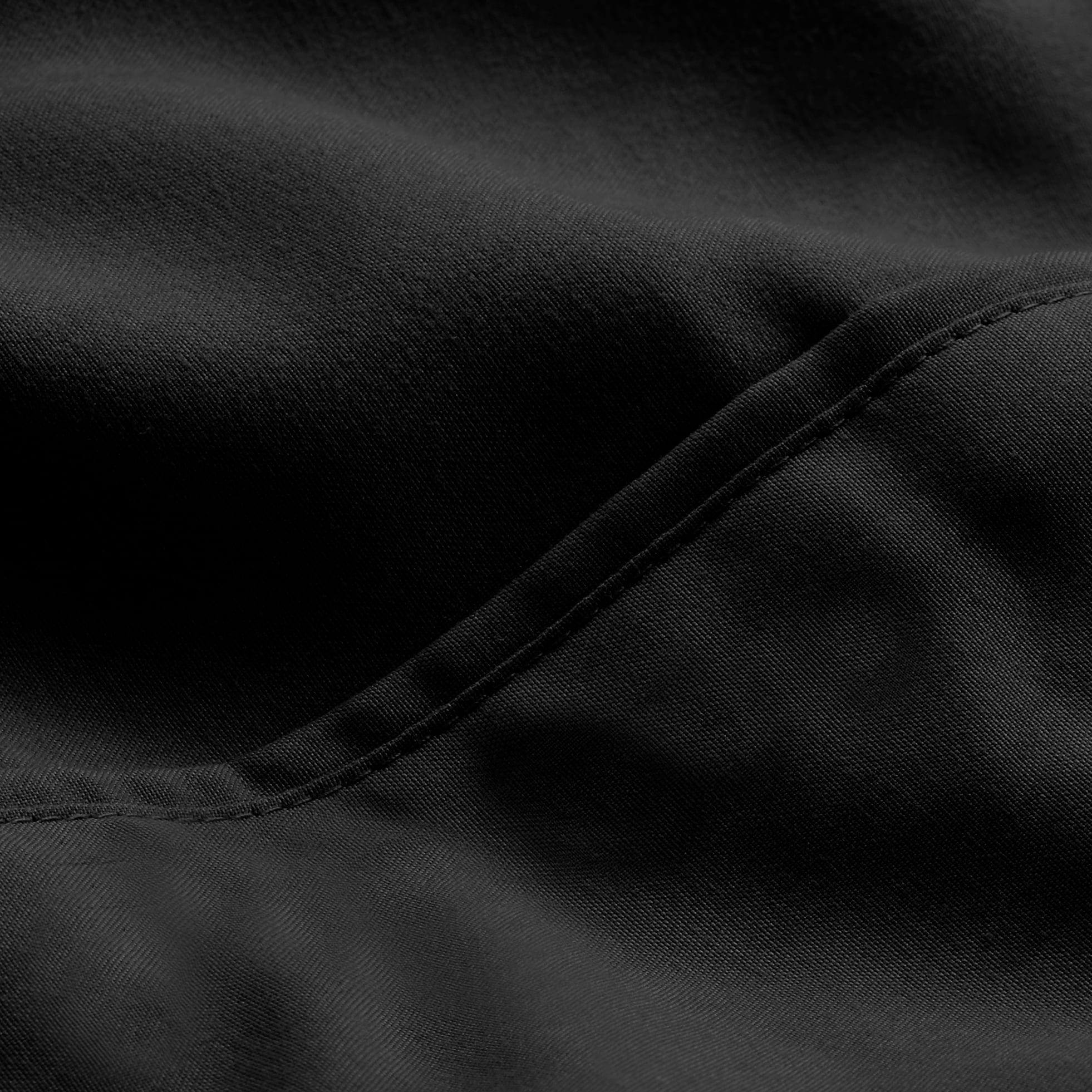 Bare Home Microfiber 5-Piece Black/Red Comforter, Black Sheet Set Reversible Bed in a Bag, Queen