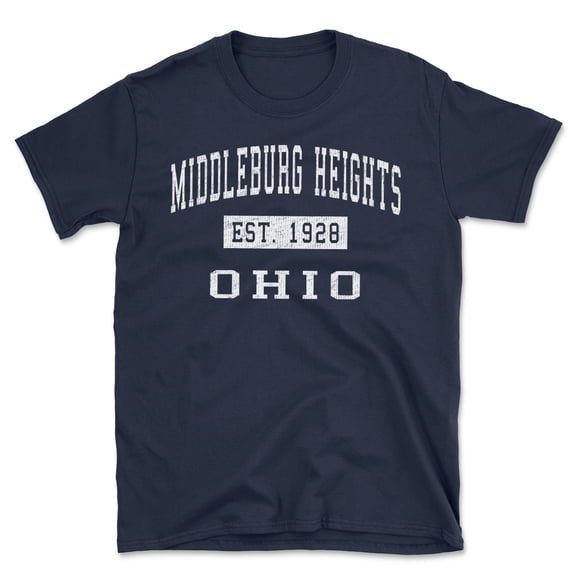 Middleburg Heights Ohio Classic Established Men's Cotton T-Shirt