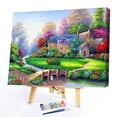 thumbnail image 3 of Cuadros Decorativos Cuadro de lienzo al óleo con vista al campo, pintura pintada a mano DIY por números, Kit de regalo Ndcxsfigh Nuevos Originales, 3 of 9