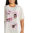 thumbnail image 4 of Hello Kitty and Friends Women’s Valentine’s Day Graphic Tee with Short Sleeves, Sizes XXS-XXL, 4 of 4