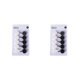 thumbnail image 2 of Moyic 10 ganchos adhesivos para pared: elegante, fuerte capacidad de carga, fácil instalación, gancho autoadhesivo, negro y blanco. Negro+Blanco 2piezas, 2 of 6