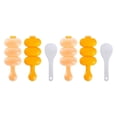 thumbnail image 2 of Moyic Rice Ball Mold Convenient to Carry Appearance Volume Durable Rice Shaker Streamline Small Design Unique Ball for Family Party Type2 NO2, 2 of 6