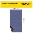 thumbnail image 4 of VEVOR Deep Blue Marine Carpet 6 ft x 29.5 ft Marine Carpeting Marine Grade Carpet for Boats with Waterproof Back Outdoor Rug for Patio Porch Deck Garage Outdoor Area Rug Runner Non-Slide Porch Rug, 4 of 10