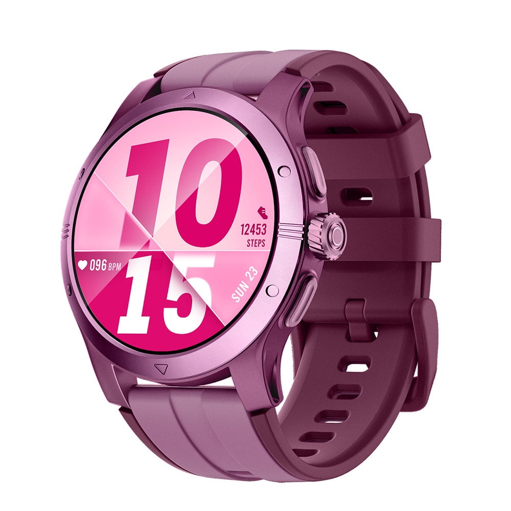 2026 Smart Watch with Standalone GPS Offline Maps 5ATM Waterproof 1.43 AMOLED 14-Day Battery 100 Sports Modes, for Android iOS Men Women Purple
