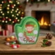 thumbnail image 1 of Caja de hojalata navideña con forma de extraterrestre | Contenedor para guardar galletas y dulces de Papá Noel | Caja de regalo metálica reutilizable para aperitivos, joyas y artículos de pape, 1 of 5