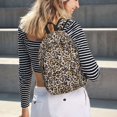 thumbnail image 6 of Yiaed Leopard Print Backpack, Premium Laptop Backpack, Travel Backpack for Women, Lightweight Backpacks, Comfortable Back Pack-Small, 6 of 7