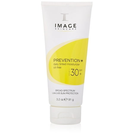Image Skin Care Prevention+ Daily Tinted Oil-Free Moisturizer, SPF 30, 3.2 (Best Korean Skincare For 30s)