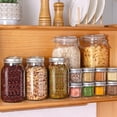 thumbnail image 4 of 24 oz Mason Jars Regular Mouth 6 Pcs, Large Canning Jars with Seal Bands, 24 oz Glass Jar with Lid for Jams, Sauces, Juice, Coffee, Pickling, Fruit, Dessert, Kitchen Storage, 4 of 8