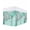 Aqua, variant on Marble Sage Green Wrap Around Bed Skirts for California King Bed 18" Drop,Bed Skirt with Adjustable Elastic Belt Dust Ruffle Bed Valance Modern Abstract Ink Painting Luxury Bed Frame Cover