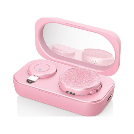 Pin Mirror Microphone With Charging Case for Indoor and Outdoor Live Recording Video Lightning Interface