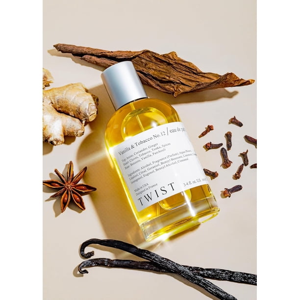 tobacco vanilla perfume for women Twist Vanilla & Tobacco No. 12 Inspired by T. Ford Tobacco Vanille, Long-Lasting Perfume for Women & Men, EDP - 100 ml
