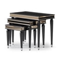 thumbnail image 5 of Michael Amini La Francaise Nesting Tables - Set of 3 - Black Ice, 5 of 13