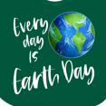 thumbnail image 4 of Inktastic Every Day is Earth Day Boys or Girls Baby Bib, 4 of 4