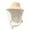 Khaki, variant on Unisex Summer Sun Hat Quick Drying Outdoor Fishing Bucket Visor with Neck Guard Girth Breathable Fisherman Cap Blue Blue