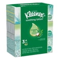 thumbnail image 1 of Kleenex® Lotion Facial Tissue, White, 3-Ply, 110 Tissues/Box, 3 Boxes/Pack, 8 Packs/Case, 1 of 1