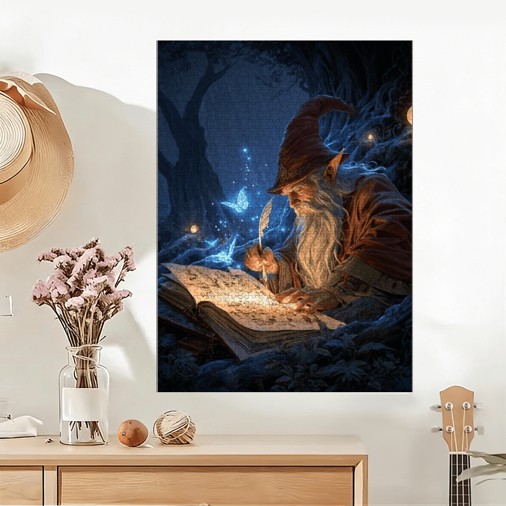 A Box of (1000pcs) Adult Puzzles, Character Landscape Theme, High Difficulty, Suitable for Adults, Family Entertainment, Home Decoration.29.4*19.6 in