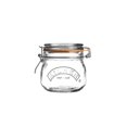 thumbnail image 1 of Tarro de almacenamiento de alimentos Kilner, redondo, con tapa abatible, 500 ml, 1 of 9
