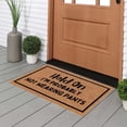 thumbnail image 3 of Coir Mats Outdoor Initial Front Door Mats Outdoor Door Rugs for Outdoor Waterproof Indoor Entrance Doormats Doormat for Outdoor and Indoor Use, Perfect for Any Entryway, 16x24 Inch, 3 of 7