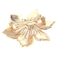 thumbnail image 2 of Crystal Rhinestone Flower Brooch, 2 of 2