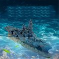 thumbnail image 5 of Aquarium Shipwreck Fish Tank Landscaping Resin Crafts Broken Ship Ornaments,B, 5 of 5