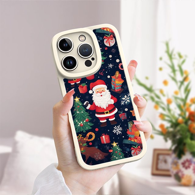 Mantenga su iPhone seguro y elegante con esta elegante y flexible funda de goma de TPU, ¡diseñada con extravagantes estampados de dibujos animados!