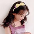 thumbnail image 2 of Ticikt Kids Back To School Headband, Glitter Double Bow Pencil Hair Hoop Cute Girls Hair Accessories, 2 of 8
