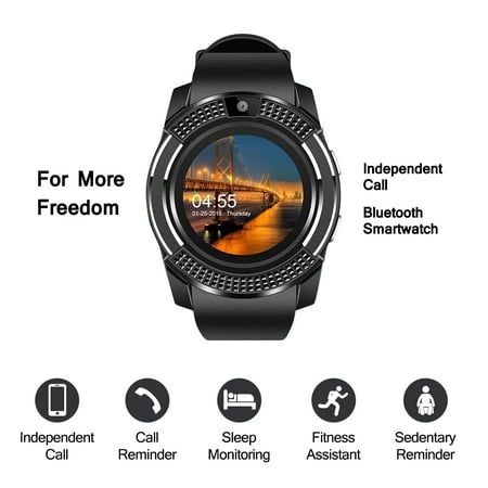 AGPtek Waterproof Smart Watch Fitness Tracker for Kids and Mens for Android