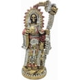 thumbnail image 1 of MORIN Imágenes |Santa Muerte Azteca| 41CM |(Rojo), 1 of 5