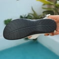 thumbnail image 5 of Women Arch Support Slides Orthotic Walking Sandals Orthopedic Sandals Summer Plus Size Beach Wedge Shoes White 9.5(43), 5 of 9