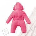 Baby Romper Outerwear Snowsuit Girls Coat Jumpsuit Hooded Jacket Warm