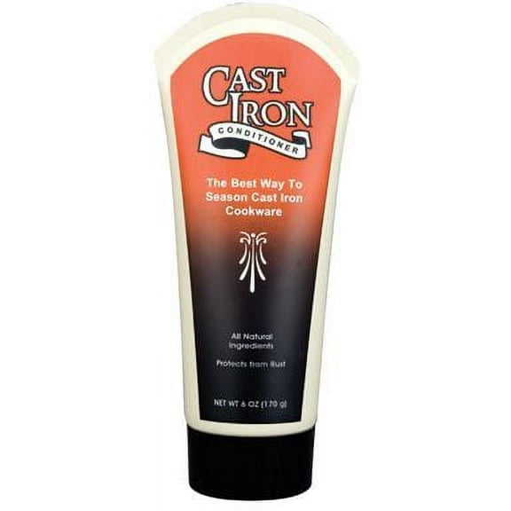 Camp Chef All-Natural Cast Iron Care - 6oz Palm Oil Seasoning Conditioner for Skillets, Pans, and Dutch Ovens