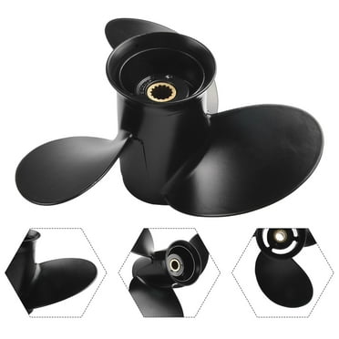 Boat Propeller 9 1/4x9 for Mercury 9.9-20 for HP Engine 9.9 for HP 15