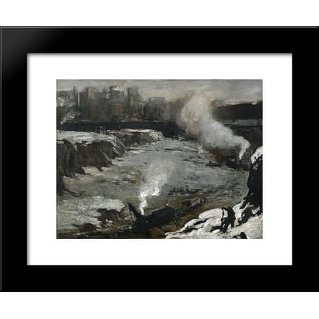 Pennsylvania Excavation 20x24 Framed Art Print by George Bellows