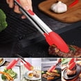 thumbnail image 6 of G-WELL Silicone Non-Stick Heat -Resistant Kitchen Cooking Spatula/Turners(Set of 4, Red), 6 of 7