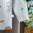 thumbnail image 4 of NOLDARES Boys Pajamas Cotton Planet Pjs Toddler 2 Piece Kids Clothes Set Fall Winter Sleepwear 6-12 Months 12-24 Months 2t 3t 4t 5t 6t 7t 8t 9t Children,Light Blue,6-12 M, 4 of 7