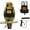 Black, variant on Adjustable Bird Harness Leash Vest for Cockatiel Macaw OutdoorBlack