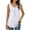 white, variant on Women's Tank Tops, Loose Fit Summer Tops V Neck Sleeveless Tanks Trendy Tops for Women, S-2XL