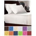 thumbnail image 2 of Hotel Luxurious, 1800 Series, 4pc Sheet Set-Full Size, Branch Navy Blue, 2 of 2