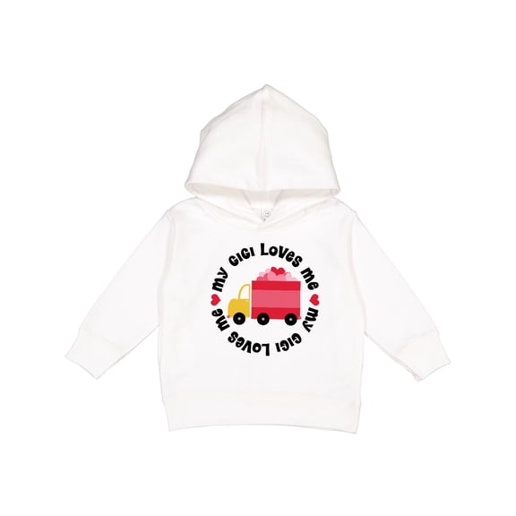 Inktastic My Gigi Loves Me Toddler Hoodie