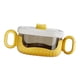 thumbnail image 4 of tazones de bebé,cuencos para bebés cuencos para bebés de silicona Feeding Essential,tazón de comida para bebé tazón de alimentación para bebé fácil de sacar,Diseño de paredes Amarillo, 4 of 9
