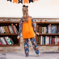 thumbnail image 4 of Nvse 2 Pieces Loungewear Sleepwear for Adults &boys&girls Pumpkin/Orange for 4 Years, 4 of 4