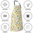 thumbnail image 5 of Kdxio Medical Icons Apron with Pockets Adjustable Kitchen Aprons for Men Women Waterproof Aprons for Cooking,Drawing,Crafting, Baking Household Cleaning, 5 of 8