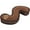 Brown, variant on Pet Life ® 'The Outpack' Durable Oxford Nylon and Mesh Squeaking Plush Dog Toy
