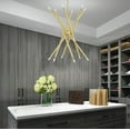 thumbnail image 6 of 46776-12 Livex Lighting Soho - 12 Light Chandelier In Transitional Style-25 Inches Tall and 27.5 Inches Wide-Satin Brass Finish    -Traditional, 6 of 11