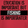 thumbnail image 3 of CafePress - Fishing Is Importanter T Shirt - Men's Classic Graphic Cotton T-Shirt, 3 of 4
